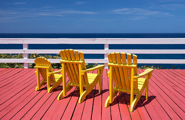 Redwood Decking in Agoura Hills