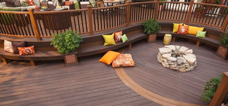 Gray TREX Decking in Agoura Hills, CA