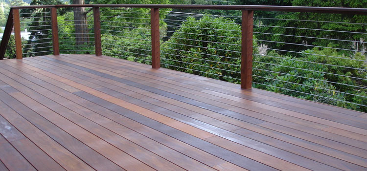 Installing IPE Decking in Agoura Hills, CA